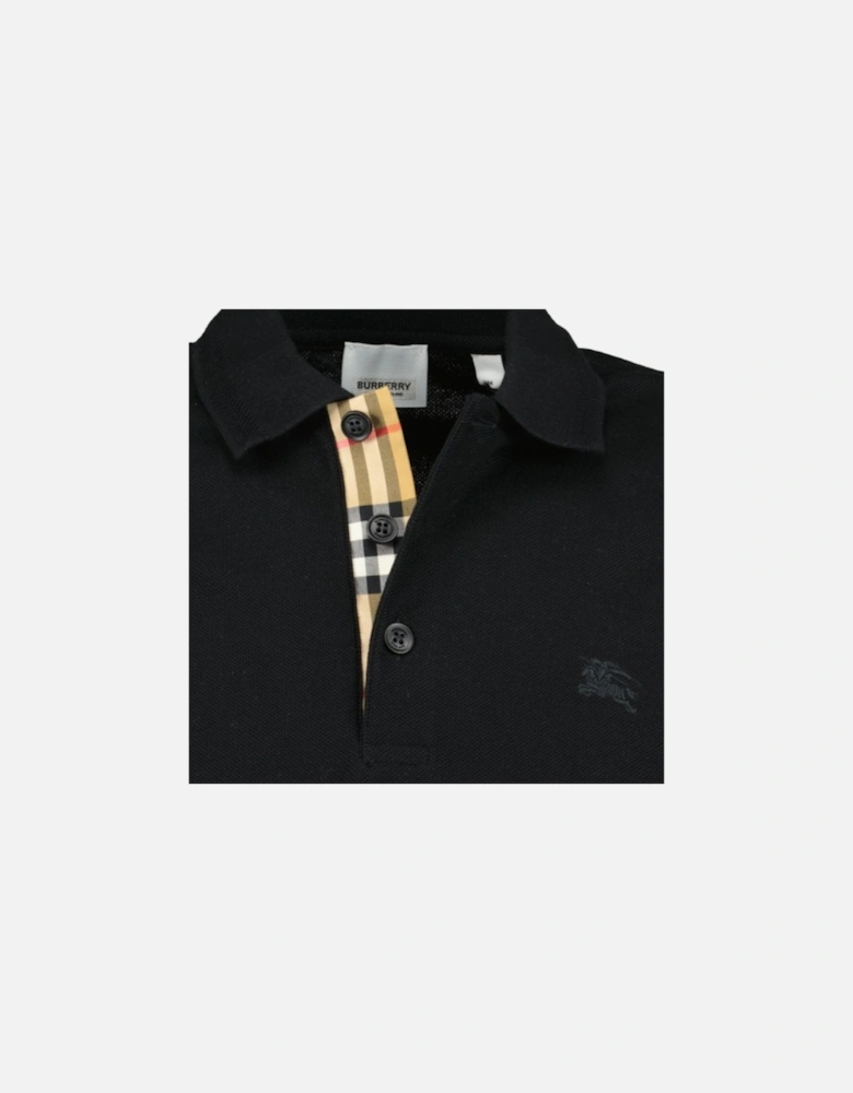 Eddie Logo polo Black