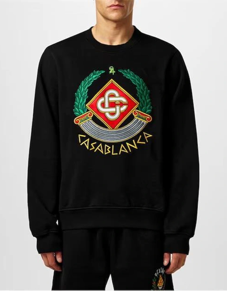 Casa Crest Jumper Black