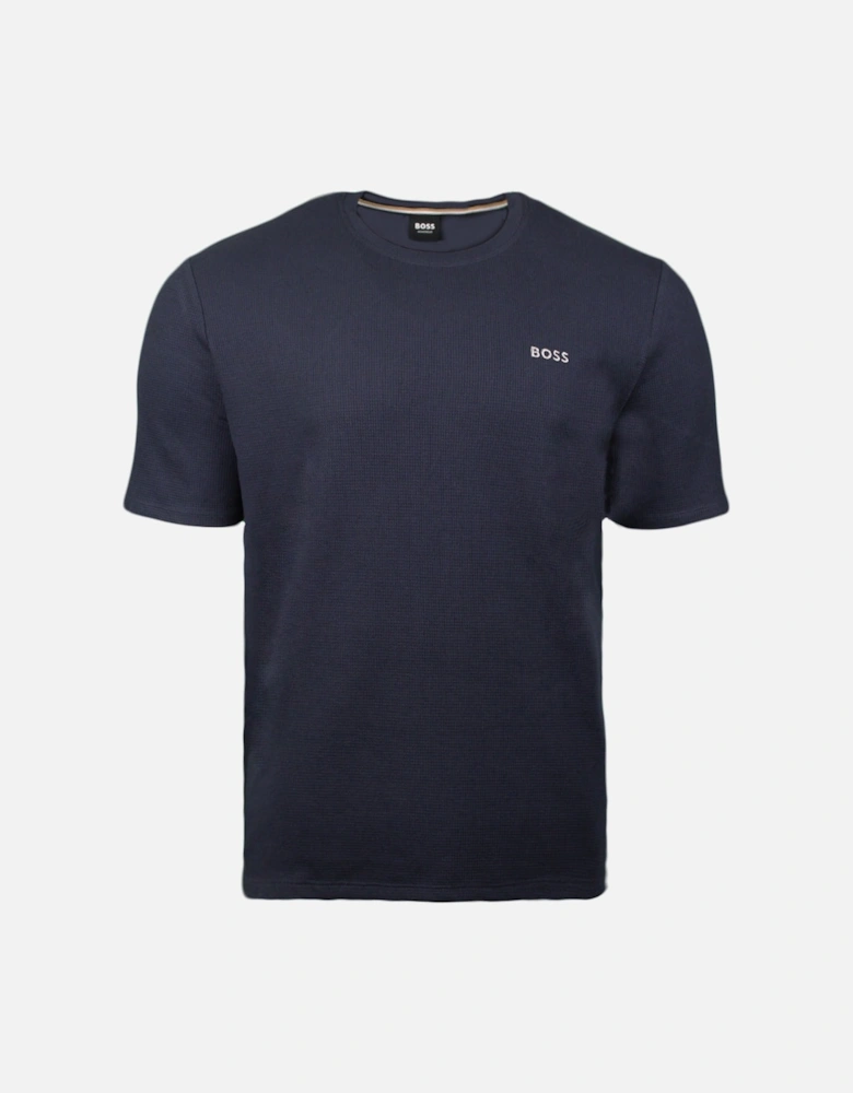 Waffle T-Shirt, Dark Blue