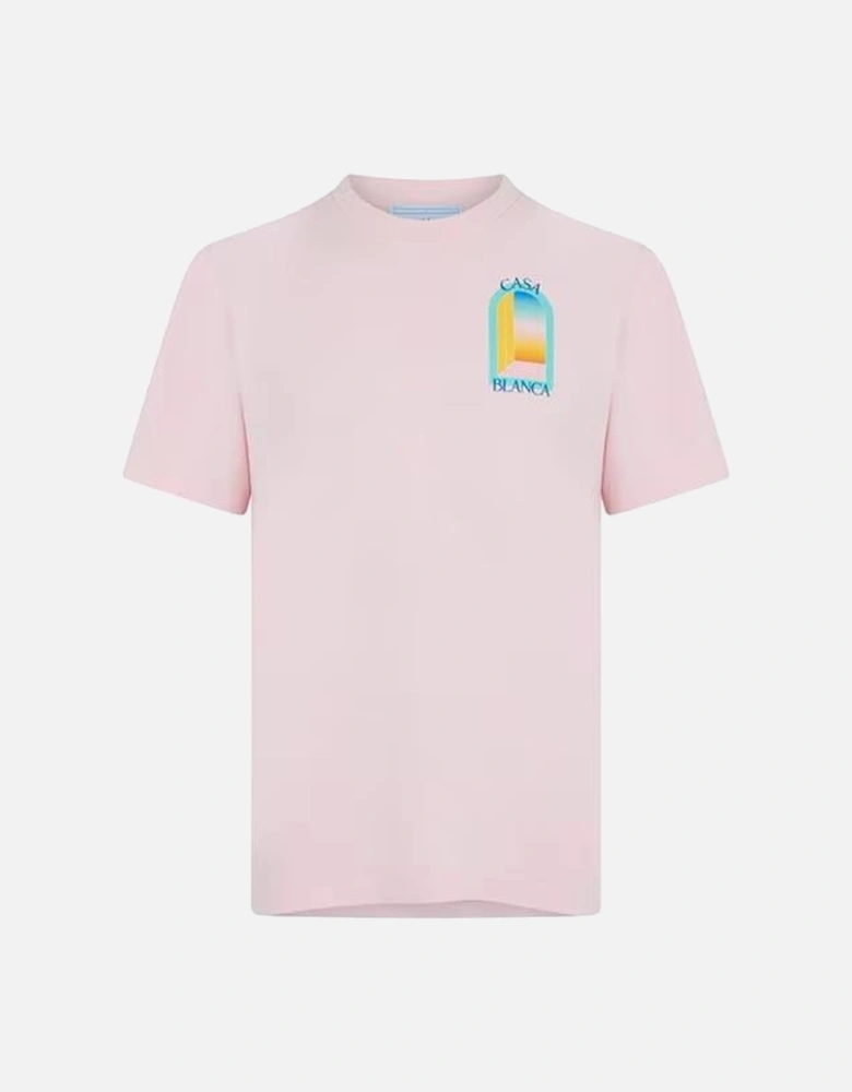 New Mirror T Shirt Pink