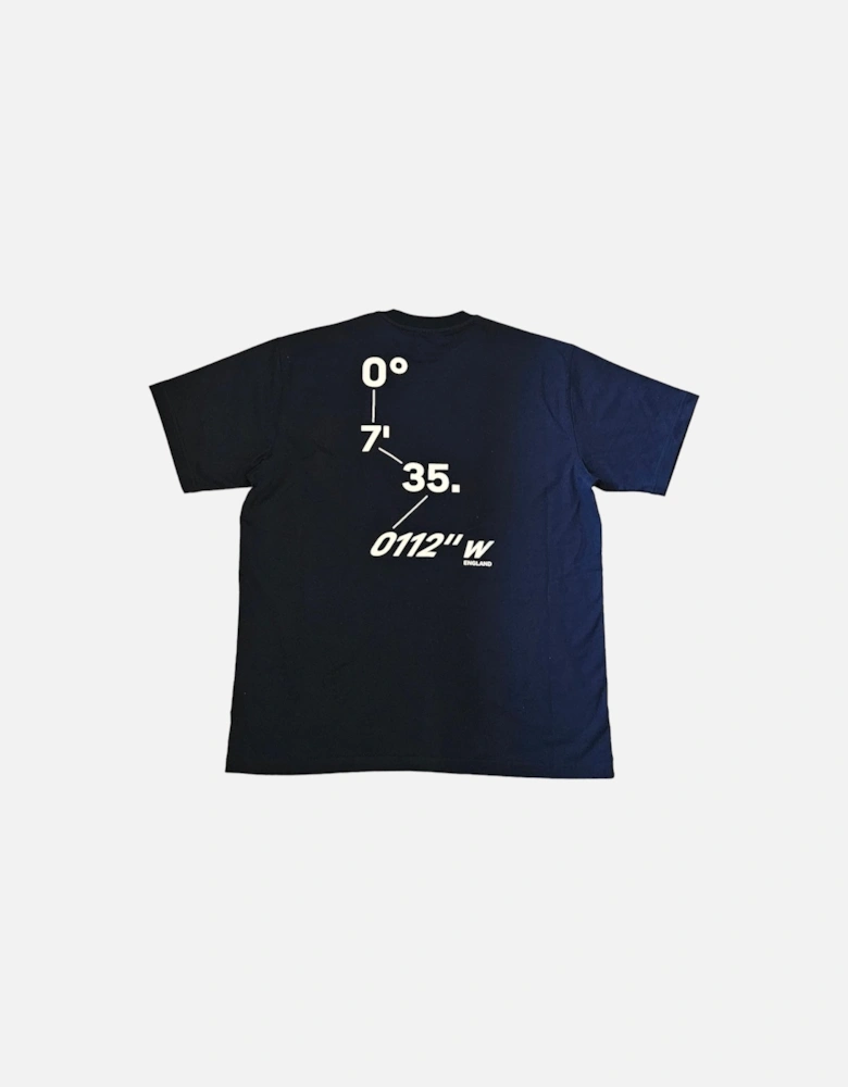 Print T Shirt Navy