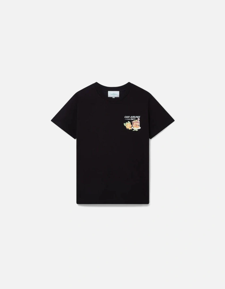 Airways T Shirt Black