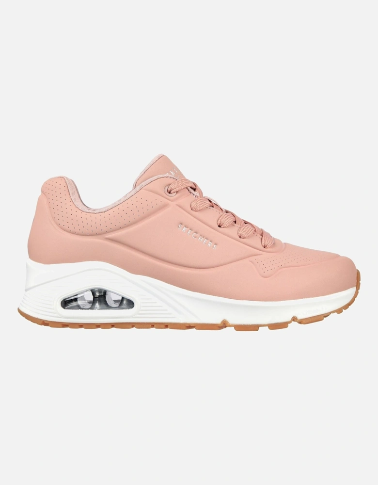 Uno Stand On Air Polyurethane Women's Blush Trainers