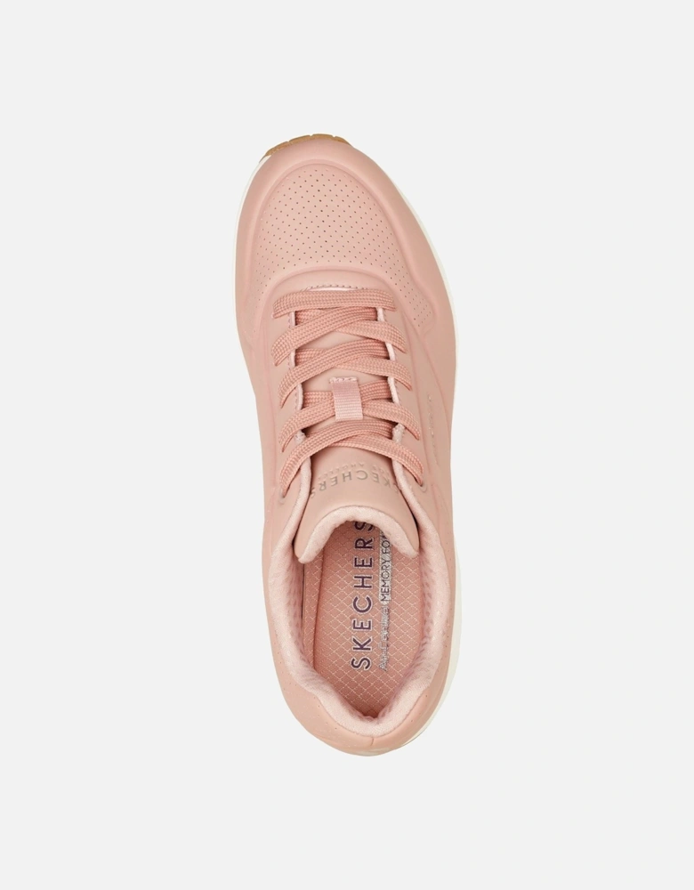 Uno Stand On Air Polyurethane Women's Blush Trainers