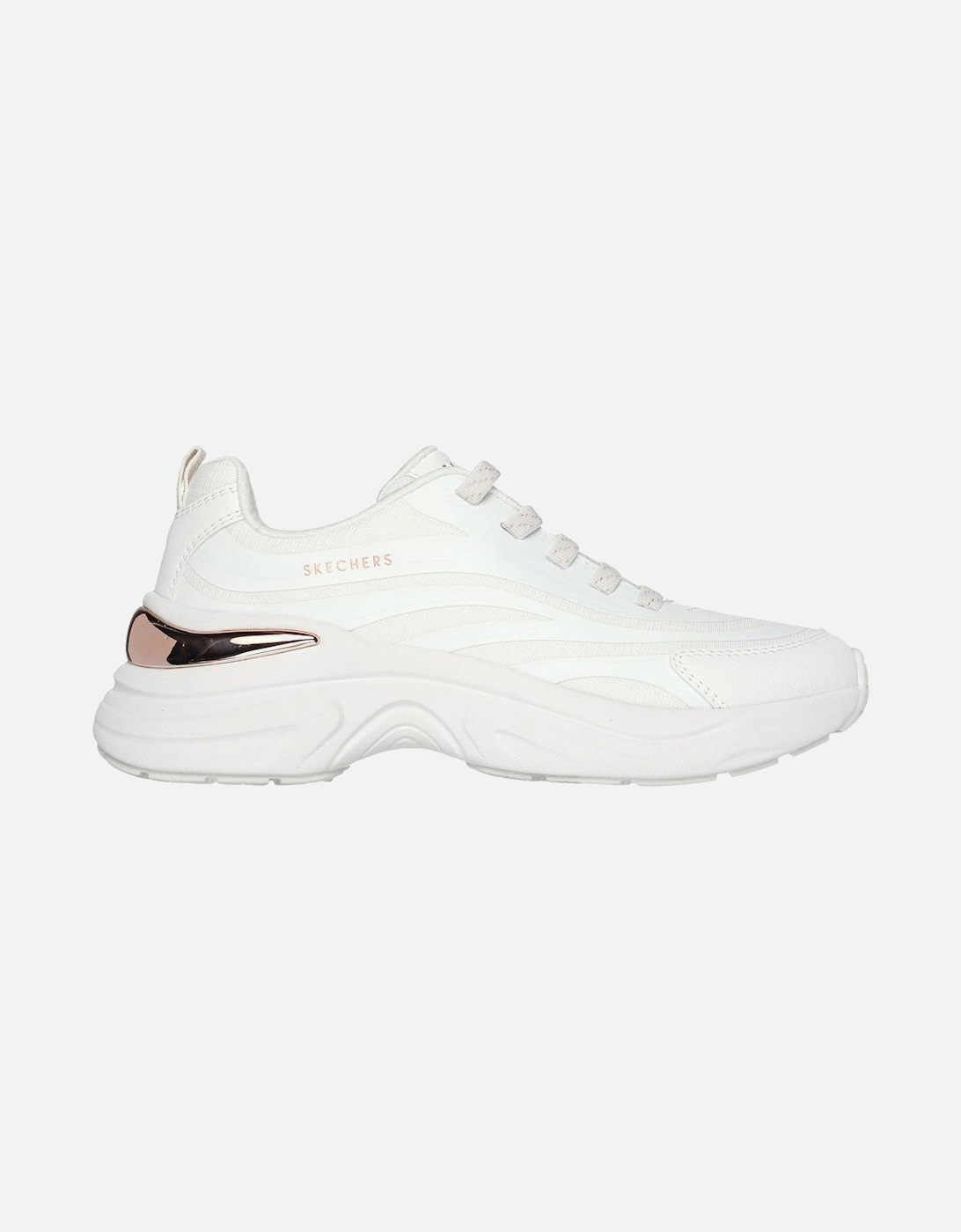 model Hazel Step N Flow Trainer Female in White