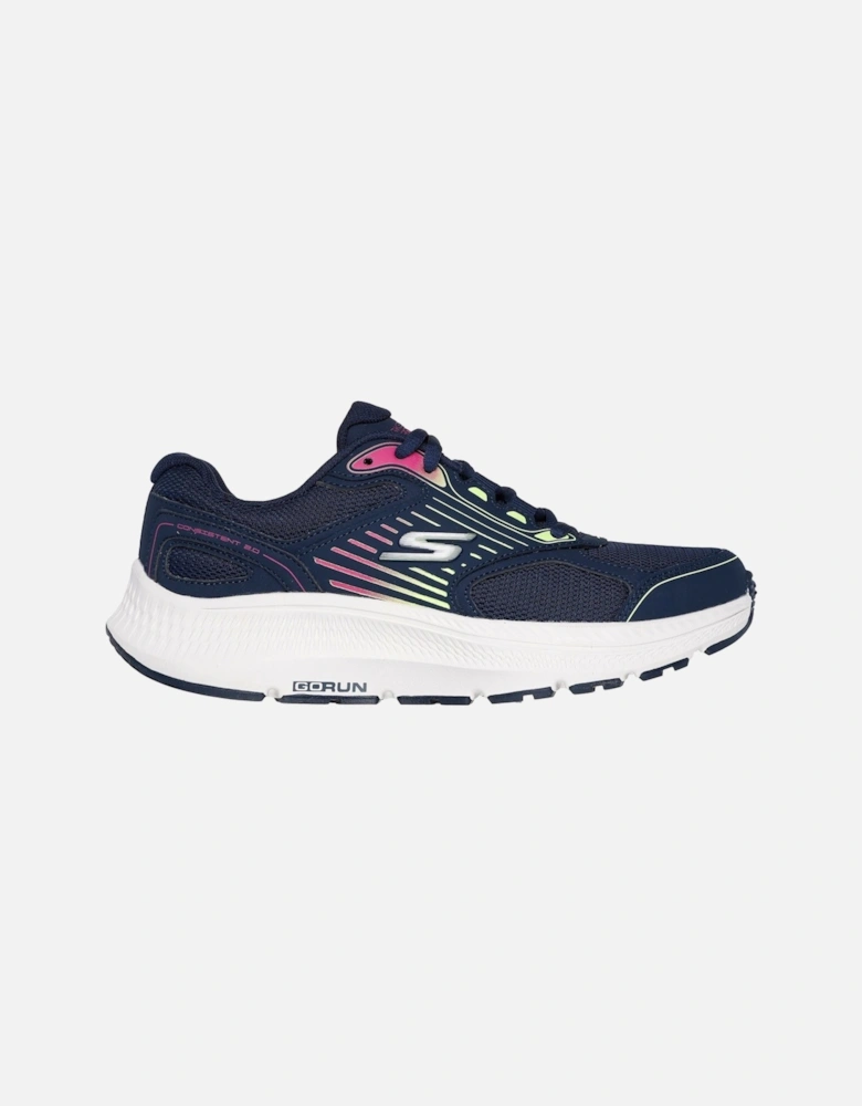 GO RUN Consistent 2.0 Advantage Leather Women's Navy/Multi Trainers