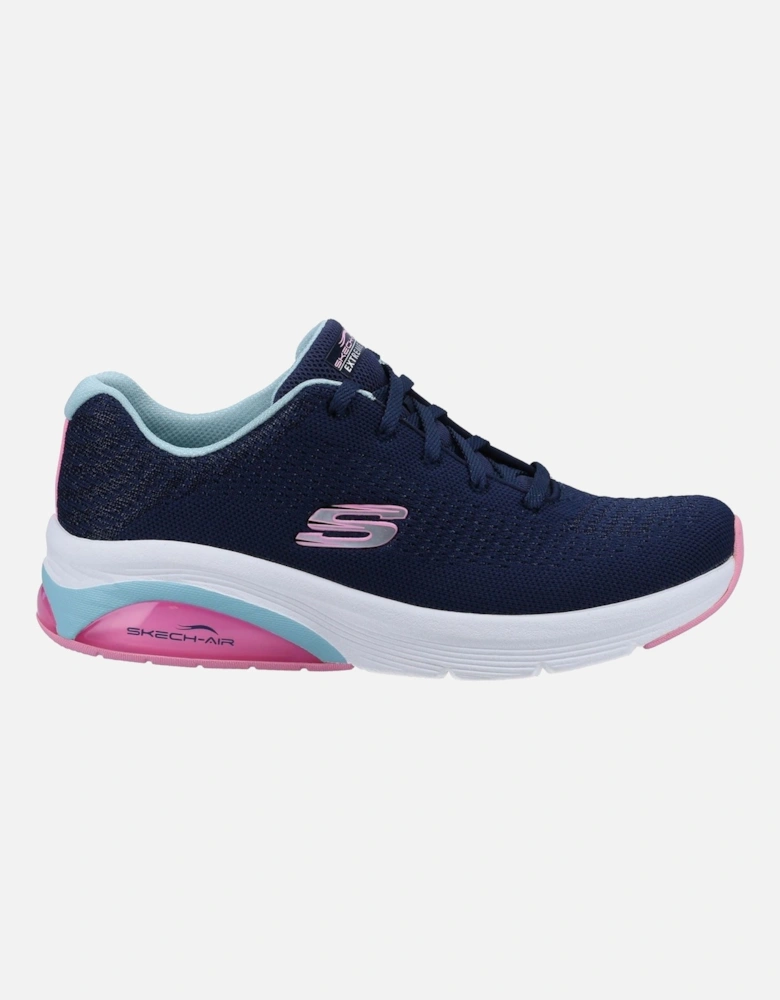 Skech-Air Extreme 2.0 Polyester Women's Navy/Light Blue Trainers