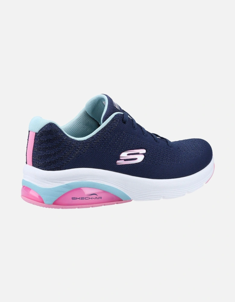 Skech-Air Extreme 2.0 Polyester Women's Navy/Light Blue Trainers