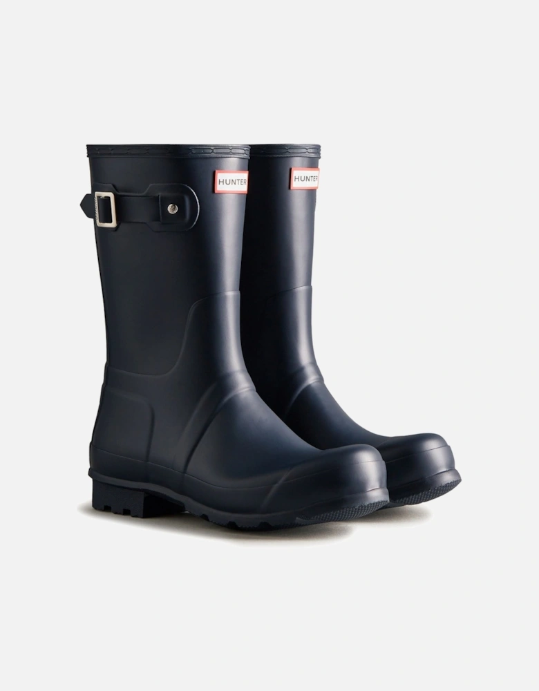 Original Short Wellington Boots Rubber Men's Navy Wellington Boots