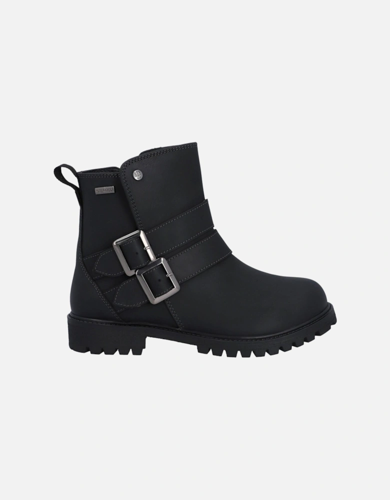 model Ness Ankle Boot Female in Black