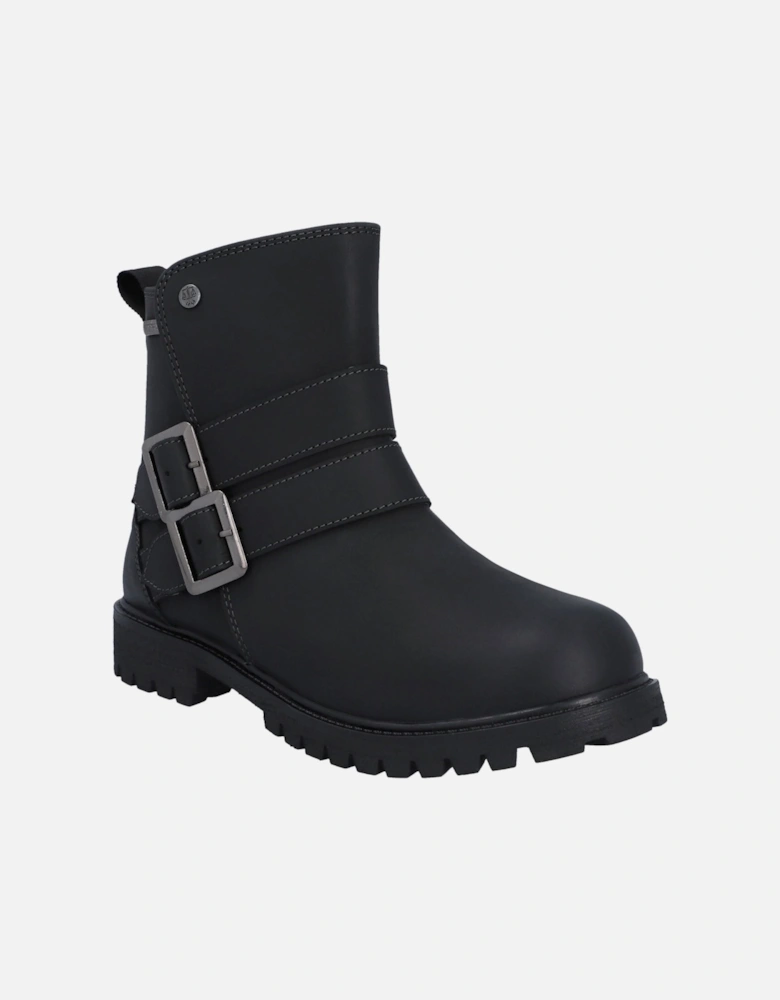 Ness Leather Women's Black Boots