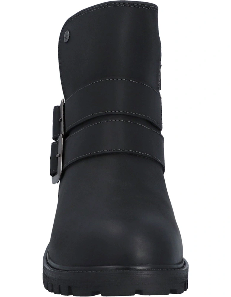 Ness Leather Women's Black Boots