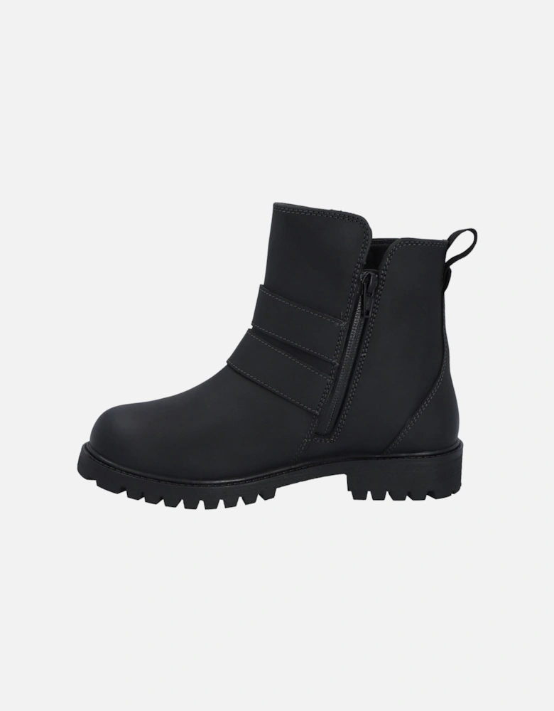 Ness Leather Women's Black Boots