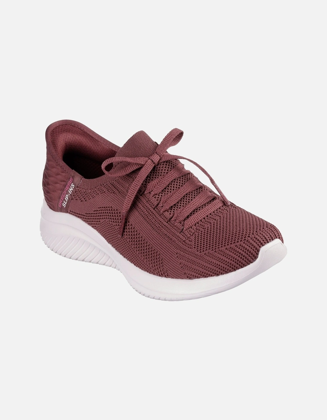 Ultra Flex 3.0 Brilliant Path Textile Women's Burgundy Trainers, 6 of 5