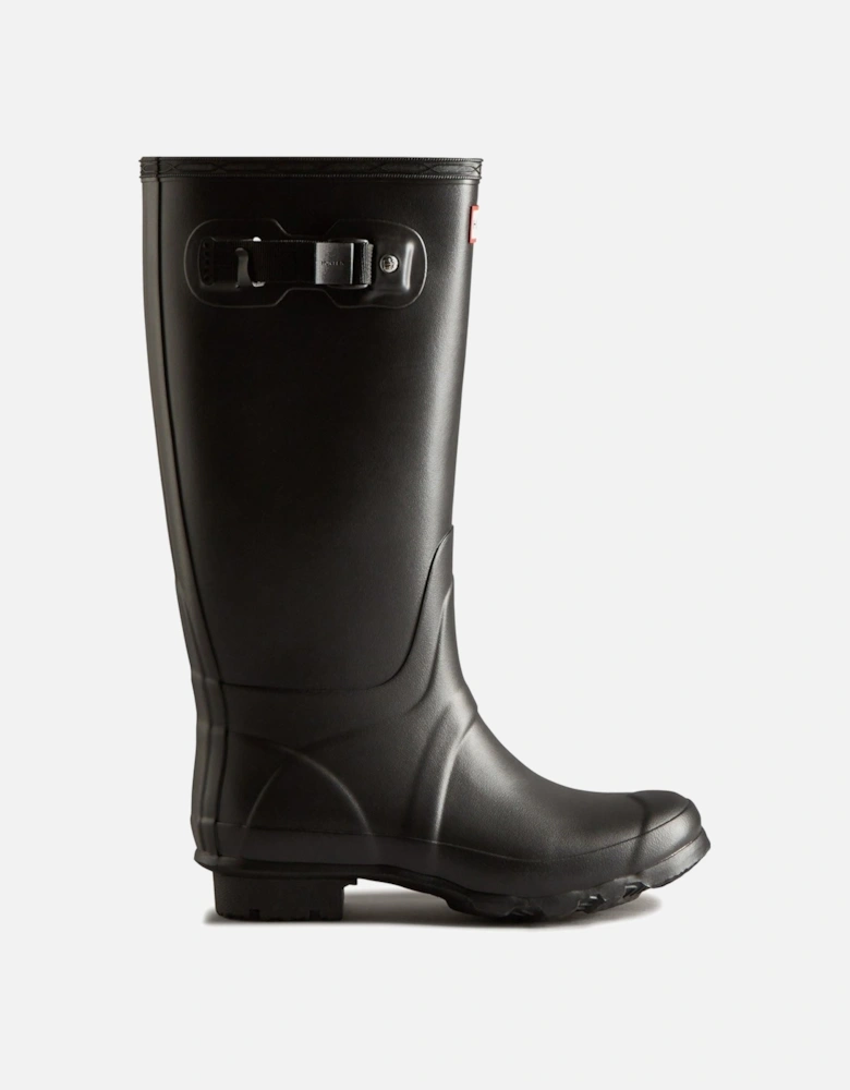 Huntress Wide Rubber Women's Black Wellington Boots