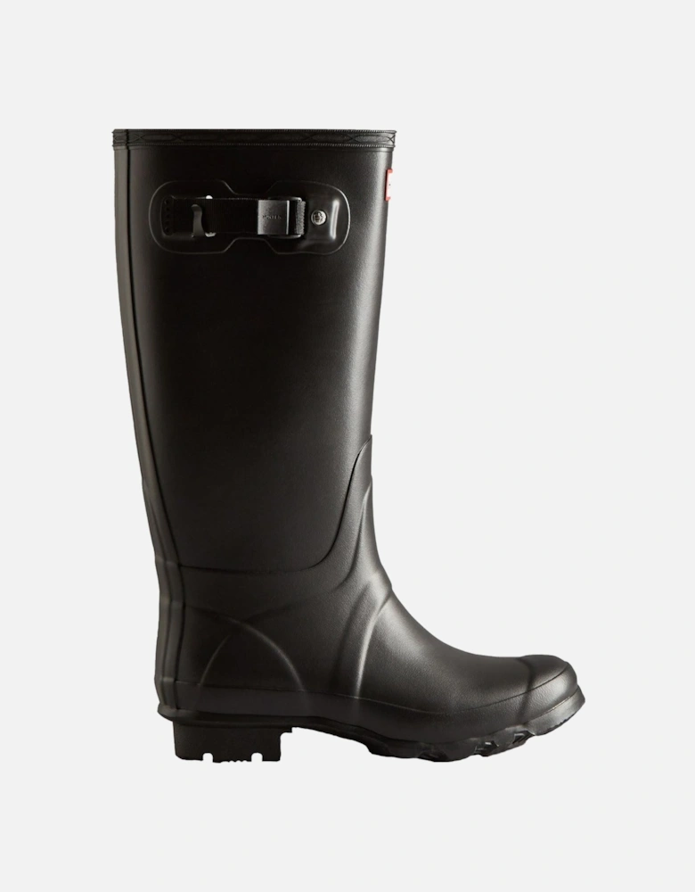 Huntress Wide Rubber Women's Black Wellington Boots