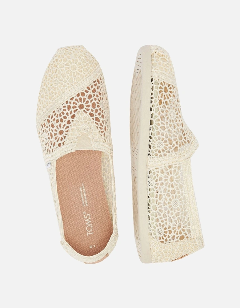 Apargata Crochet Natural  Espadrilles Women's Beige Sandal