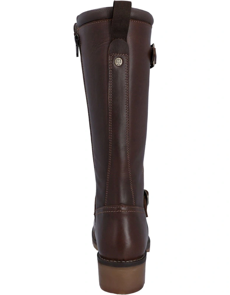 Iona Leather Women's Brown Boots