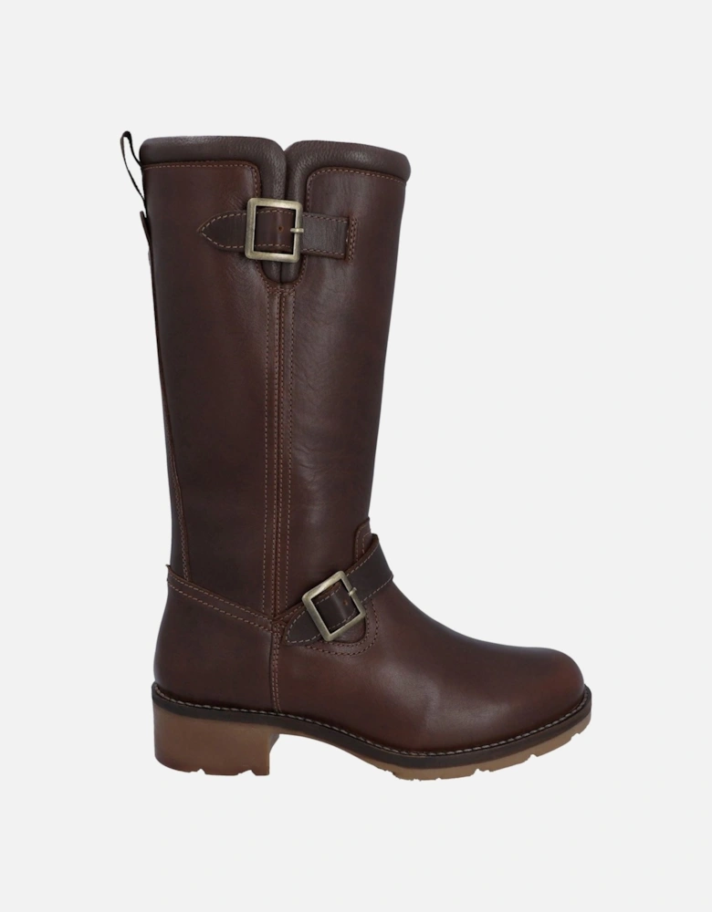 Iona Leather Women's Brown Boots