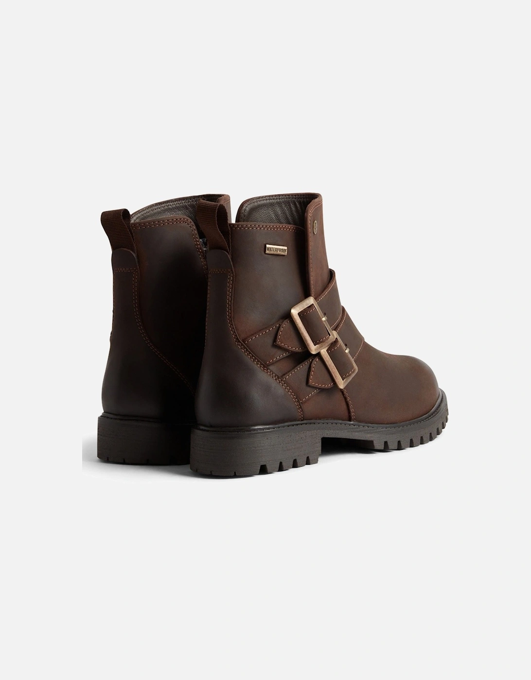 model Ness Ankle Boot Female in Brown