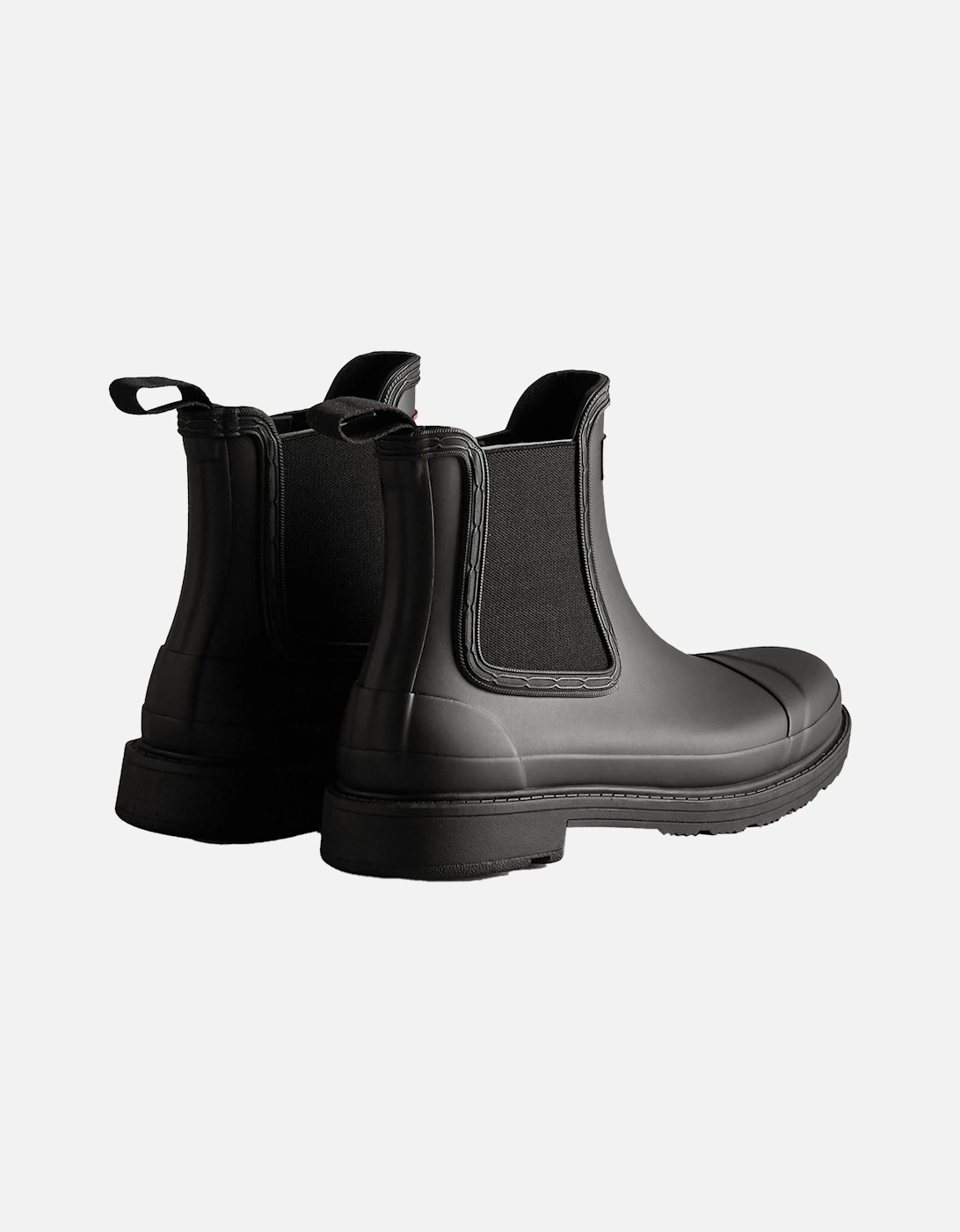 Commando Rubber Women's Black Wellington Boots