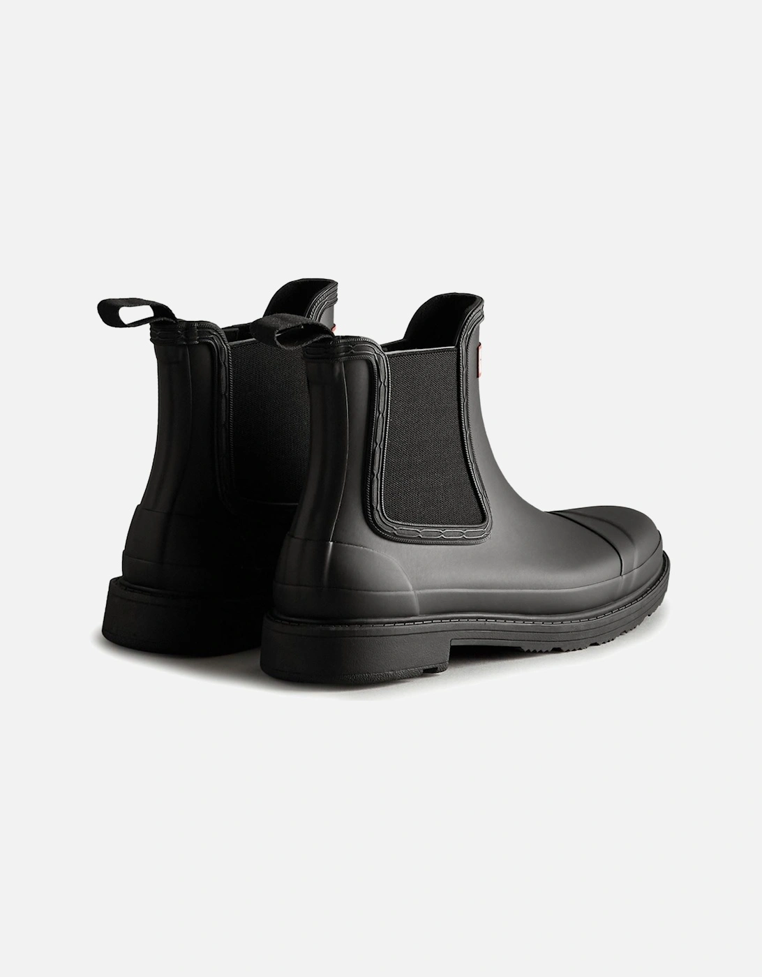 Commando Rubber Women's Black Wellington Boots