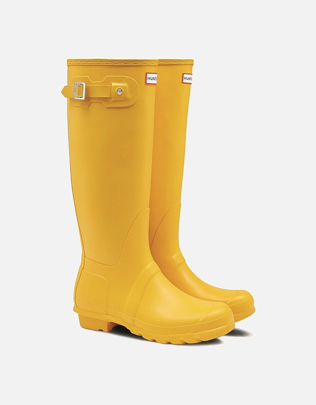 Women's Hunter Women's Original Tall Wellington Boots in Yellow - Size: 3