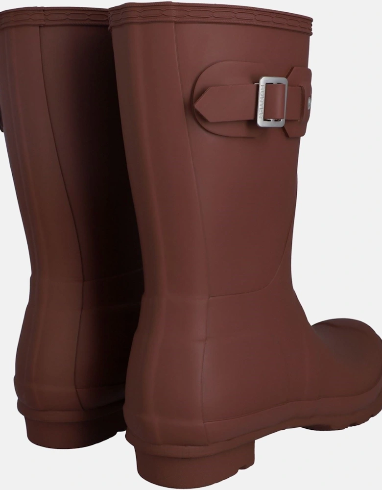 model Original Short Wellington Boots Female in Muted Berry