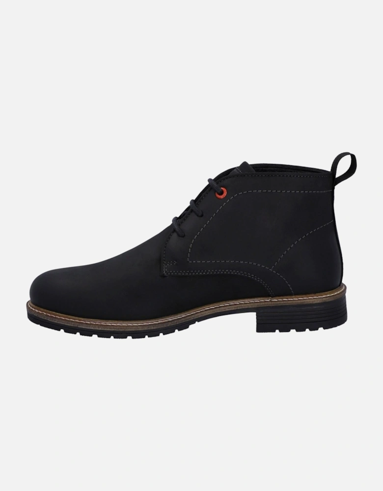 Jura Leather Men's Black Boots