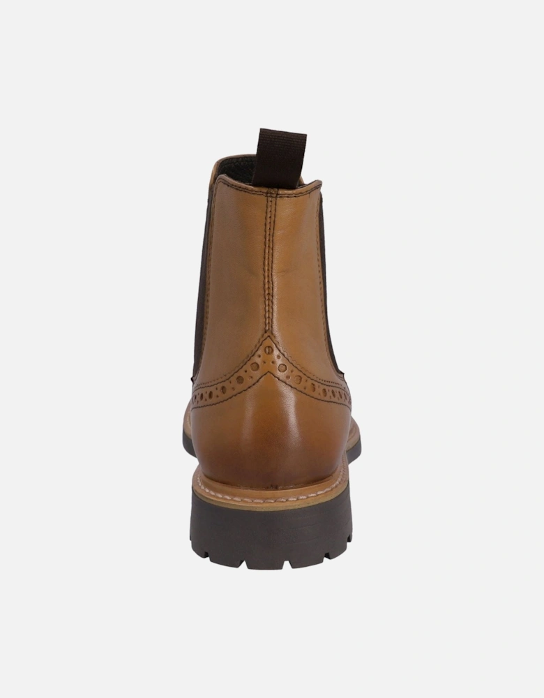 Cawdor Leather Men's Chelsea  Tan Boots