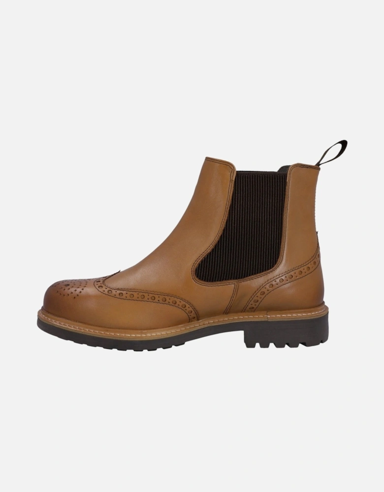 Cawdor Leather Men's Chelsea  Tan Boots