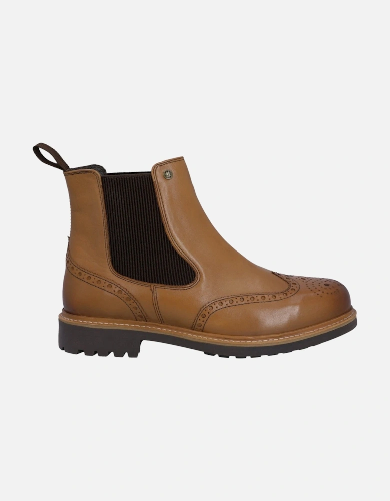 Cawdor Leather Men's Chelsea  Tan Boots