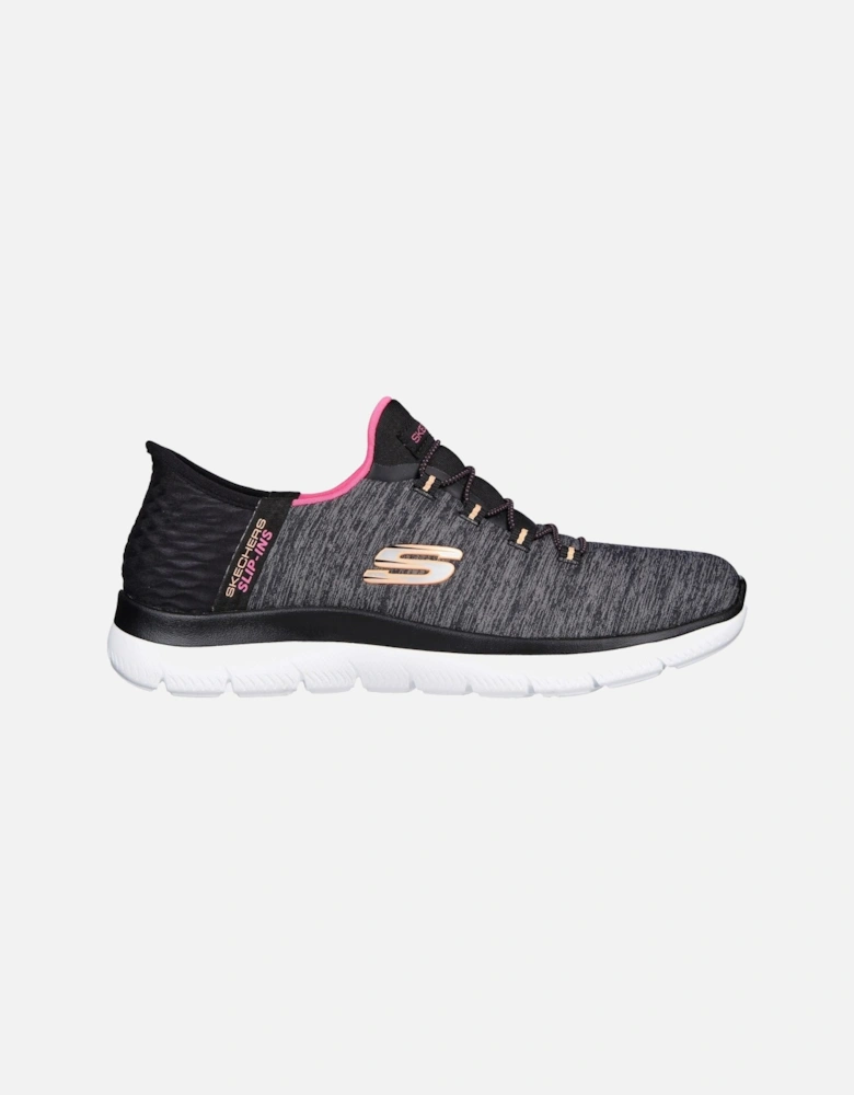 Summits Dazzling Haze Textile Women's Black/Multi Trainers