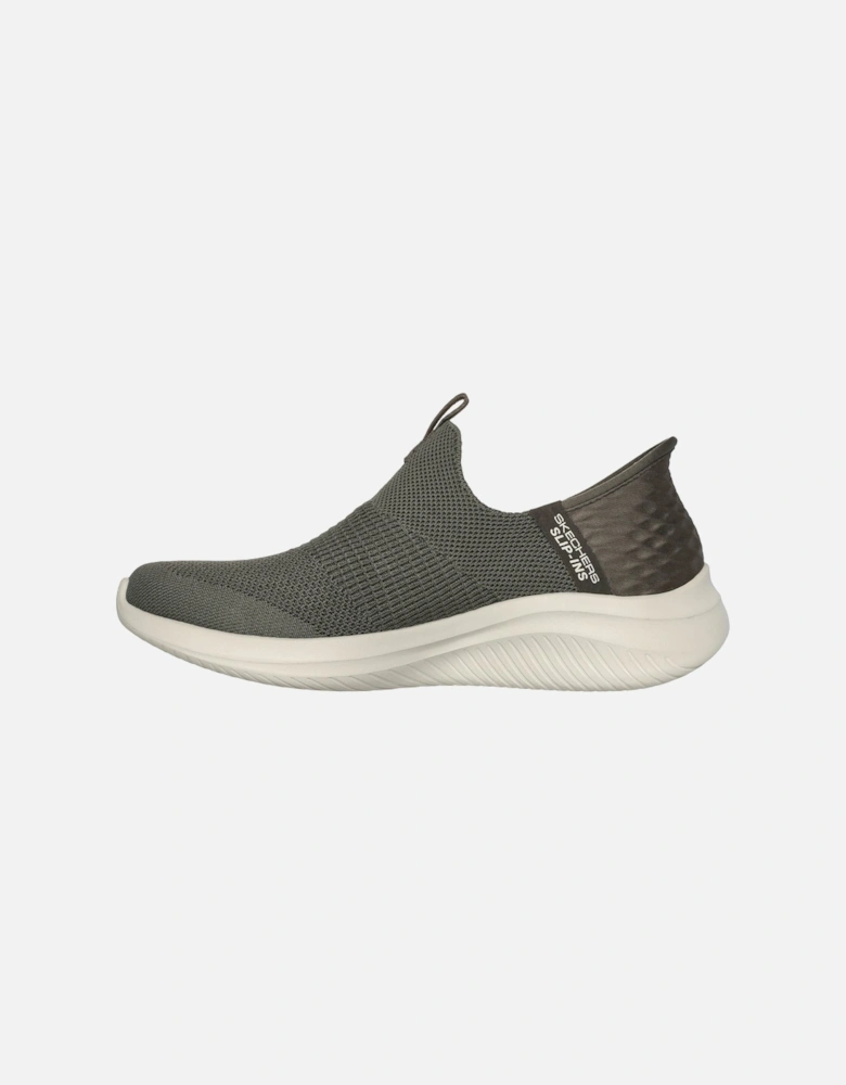 Ultra Flex 3.0 - Cozy Streak Textile Women's Olive Trainers