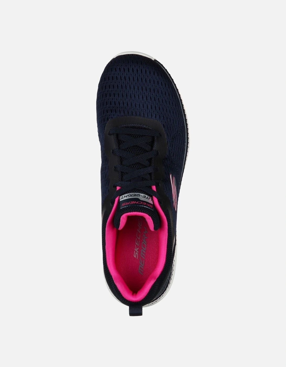 model Bountiful Quick Path Shoes Female in Navy/Hot Pink