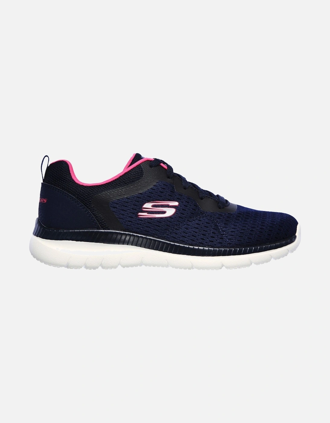 model Bountiful Quick Path Shoes Female in Navy/Hot Pink