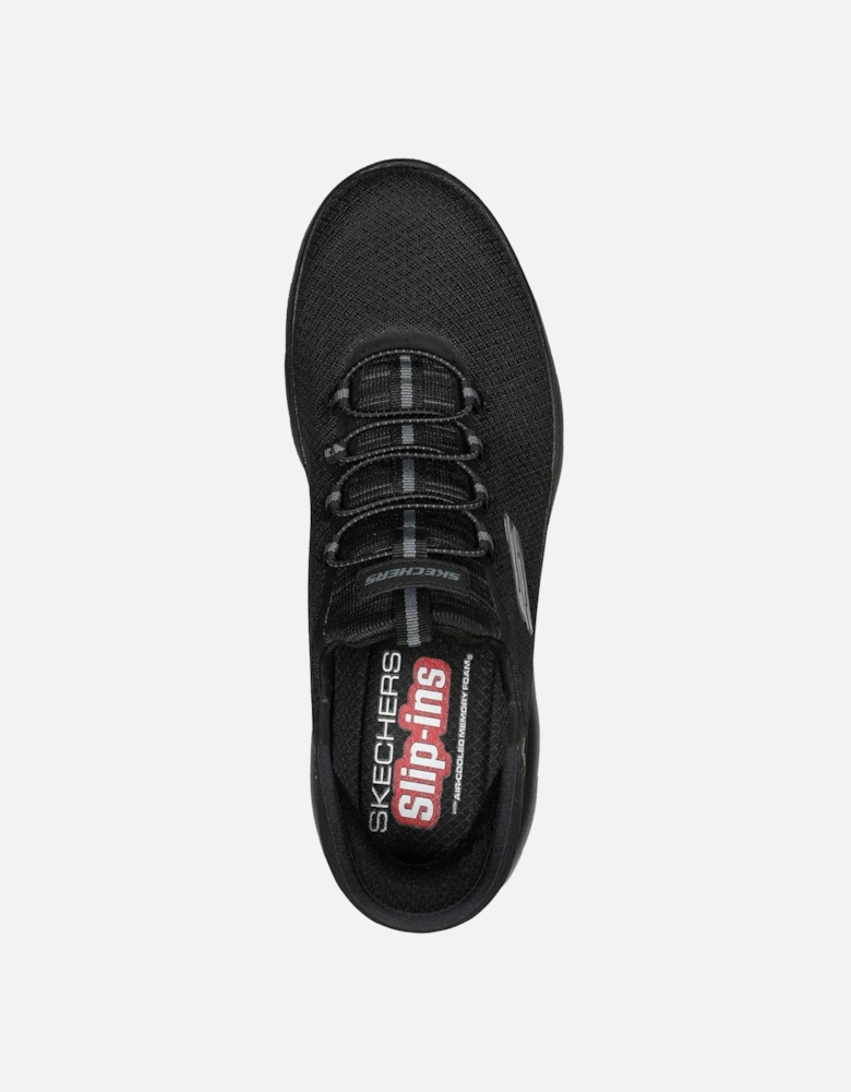 Slip-ins: Summits - High Range Polyester Men's Black Trainers