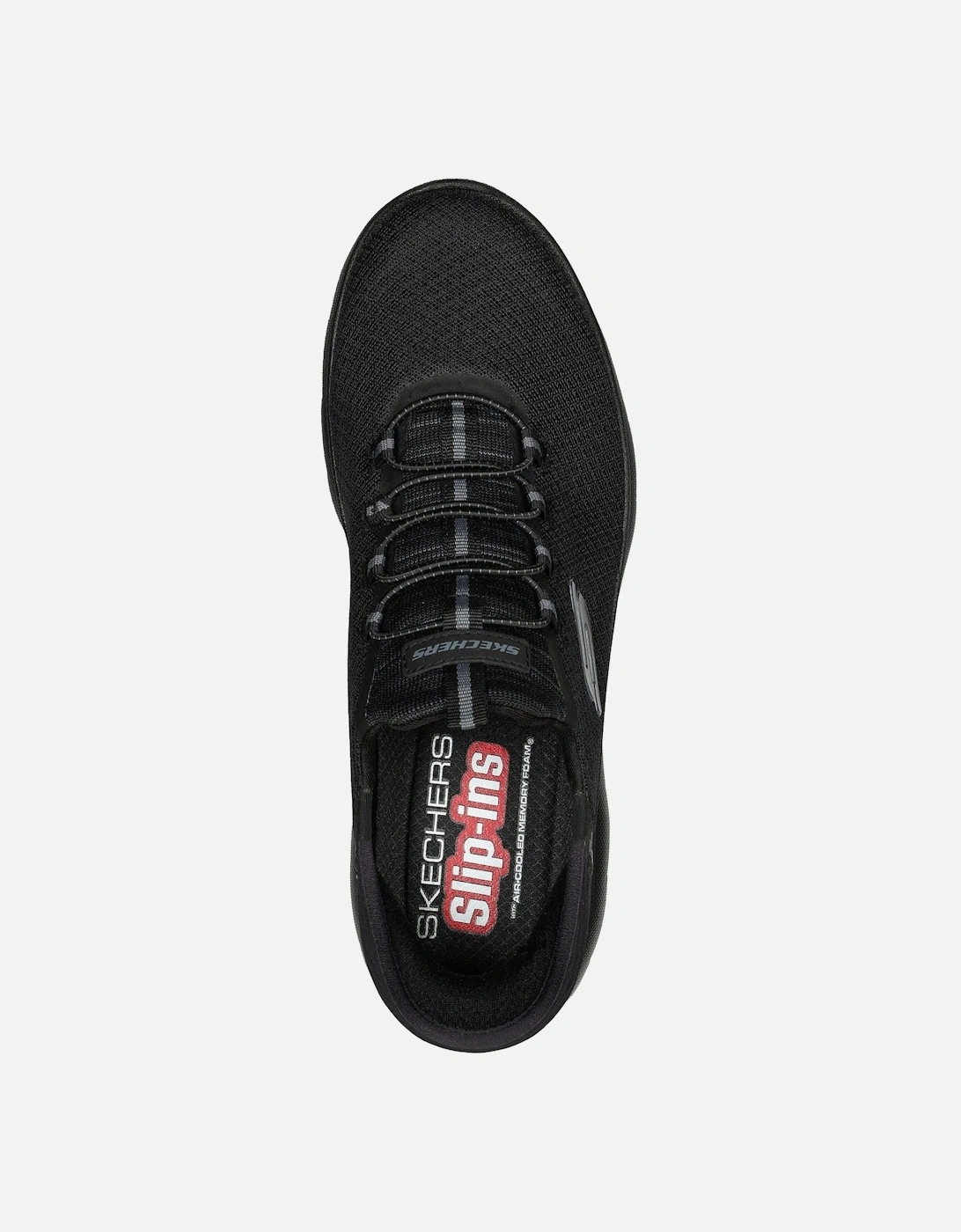 Slip-ins: Summits - High Range Polyester Men's Black Trainers