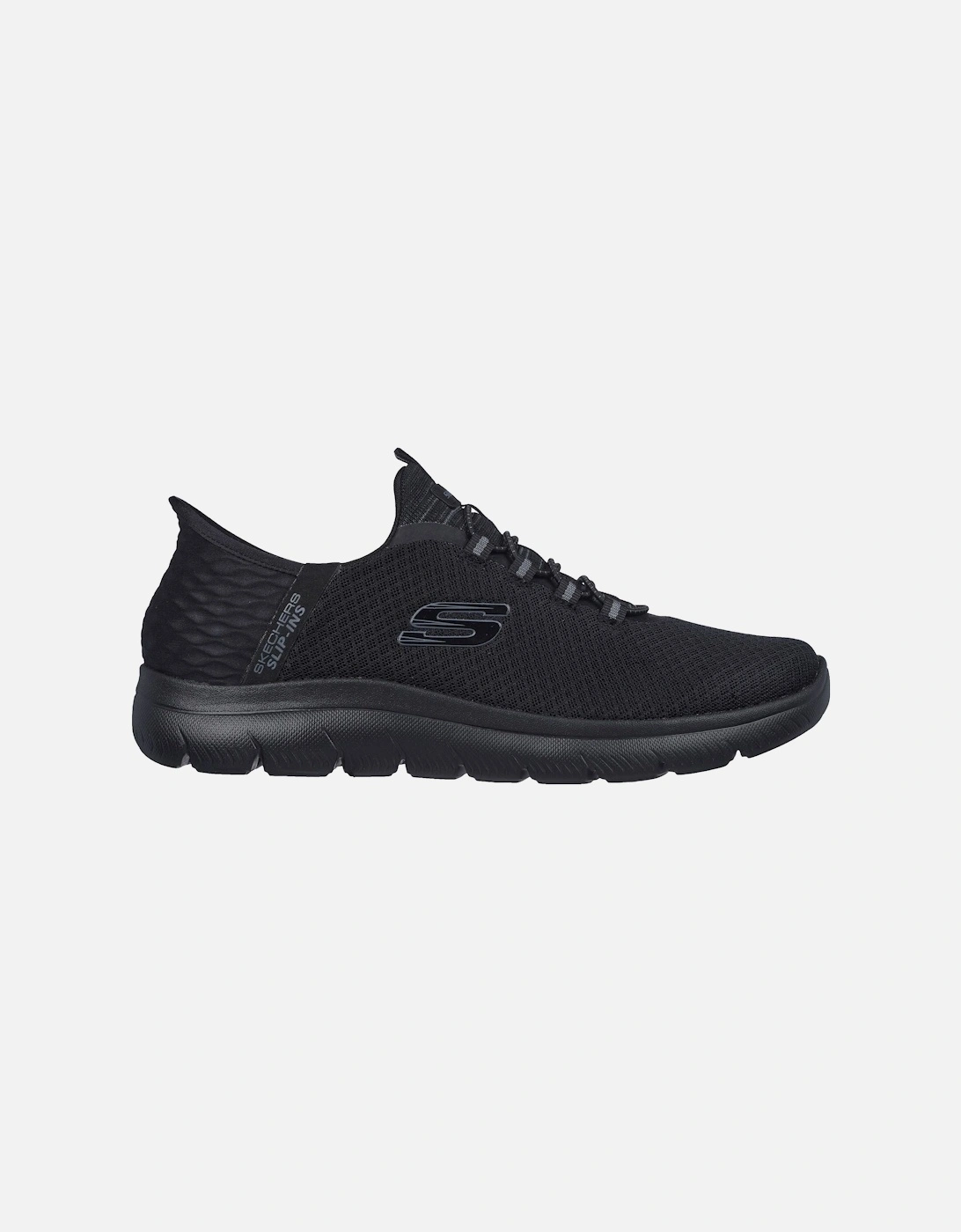 Slip-ins: Summits - High Range Polyester Men's Black Trainers