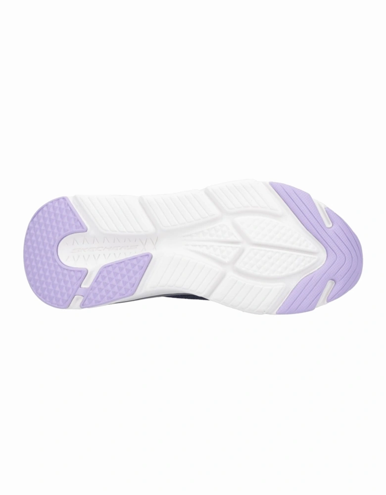 Max Cushioning - Smooth Textile Women's Navy/Lavender Trainers