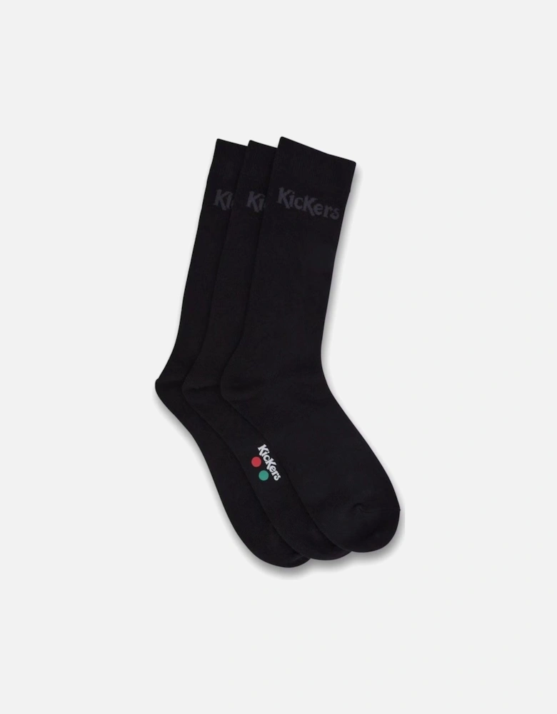 ACC - KIC6001 ACCESSORIES JOINTS BTS SOCKS BLACK 6PCK