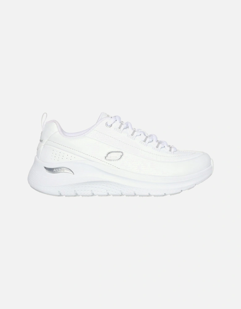 model Arch Fit 2.0 - Star Bound Trainers Female in White/Silver