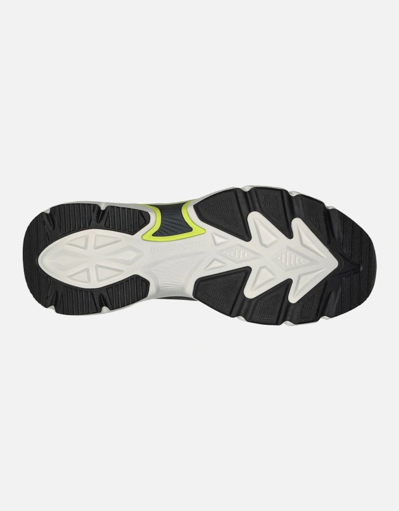 model Skech-Air Ventura Trainer Male in Charcoal/Lime