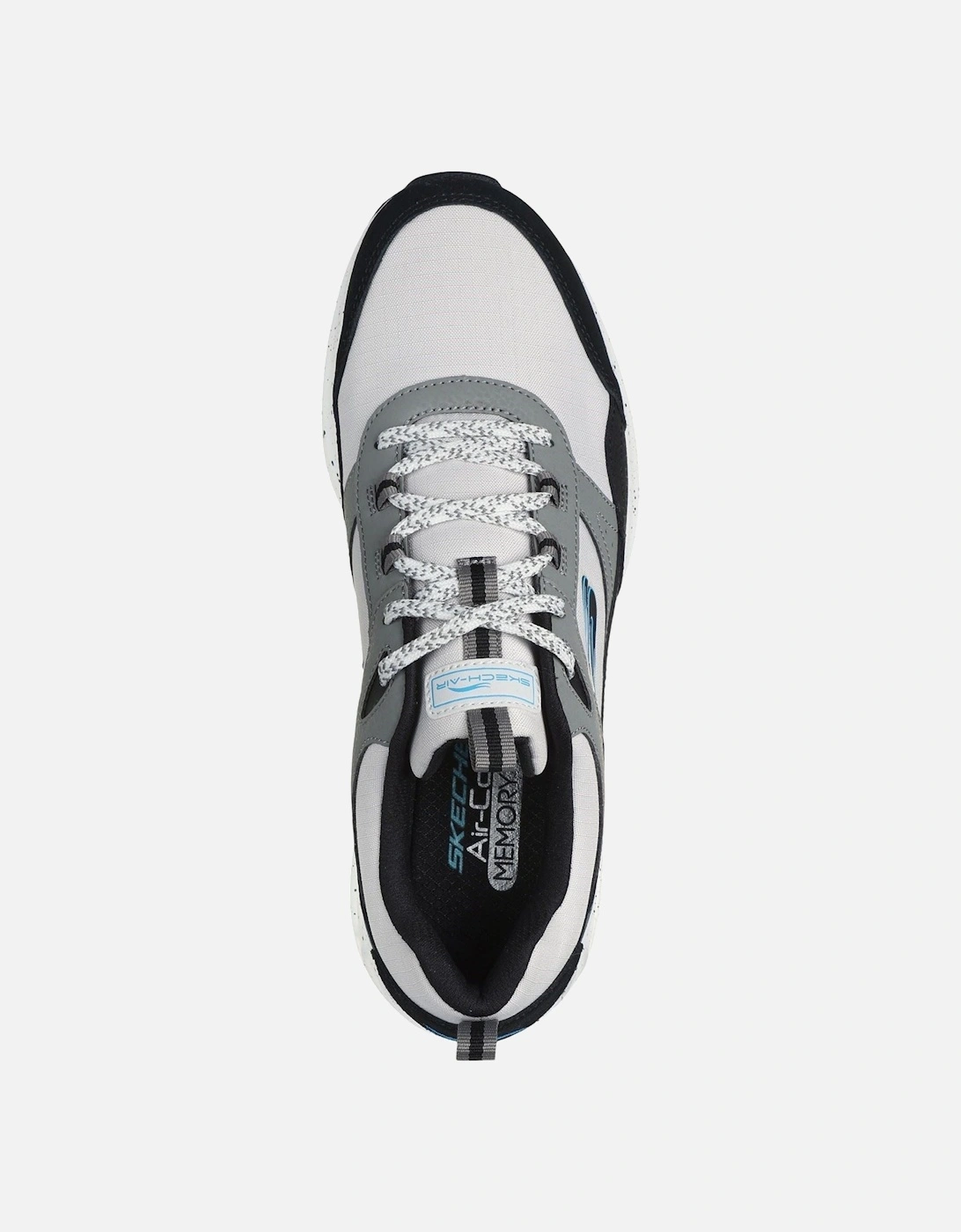 Skech-Air Court - Yatton Leather Men's Grey/Multi Trainers