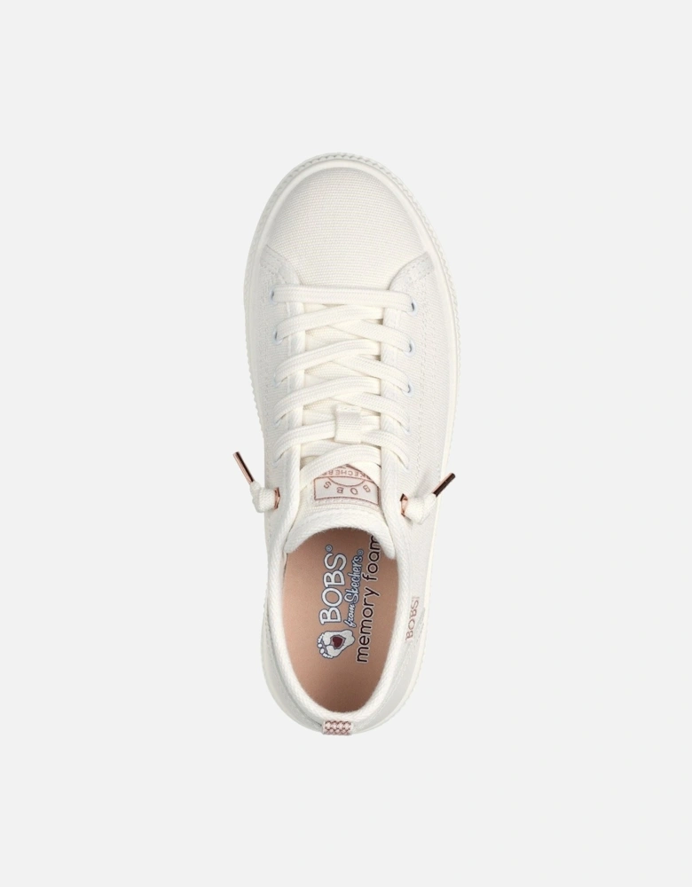 BOBS Copa Textile Women's Off White Trainers