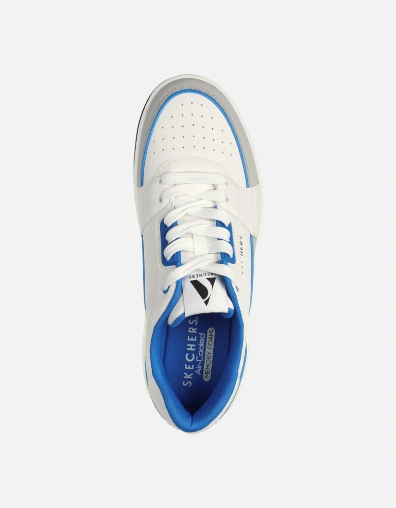 Uno Court Low-Post Leather Men's White/Blue Trainers