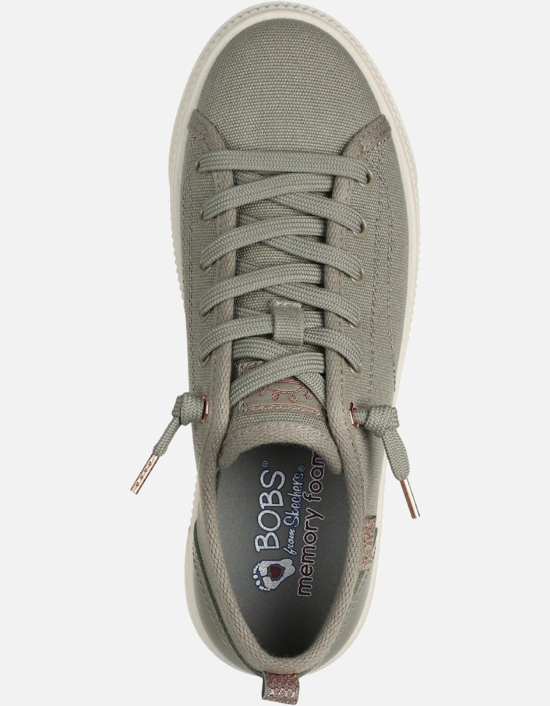 BOBS Copa Textile Women's Olive Trainers