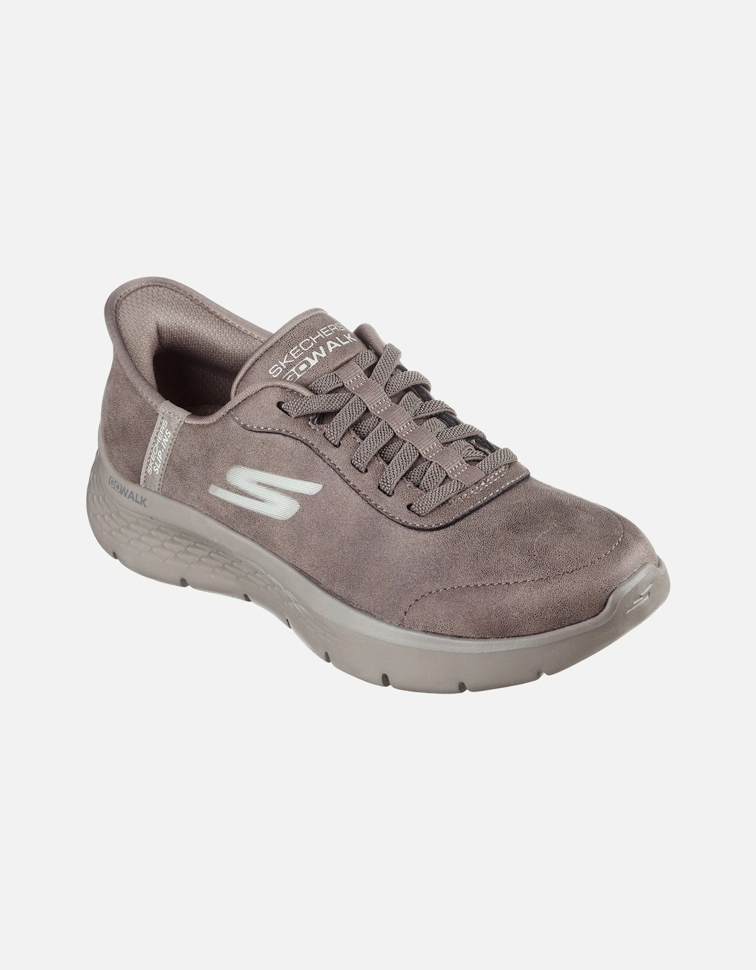 Skechers model Go Walk Flex Mali Trainers Female in Brown, 6 of 5