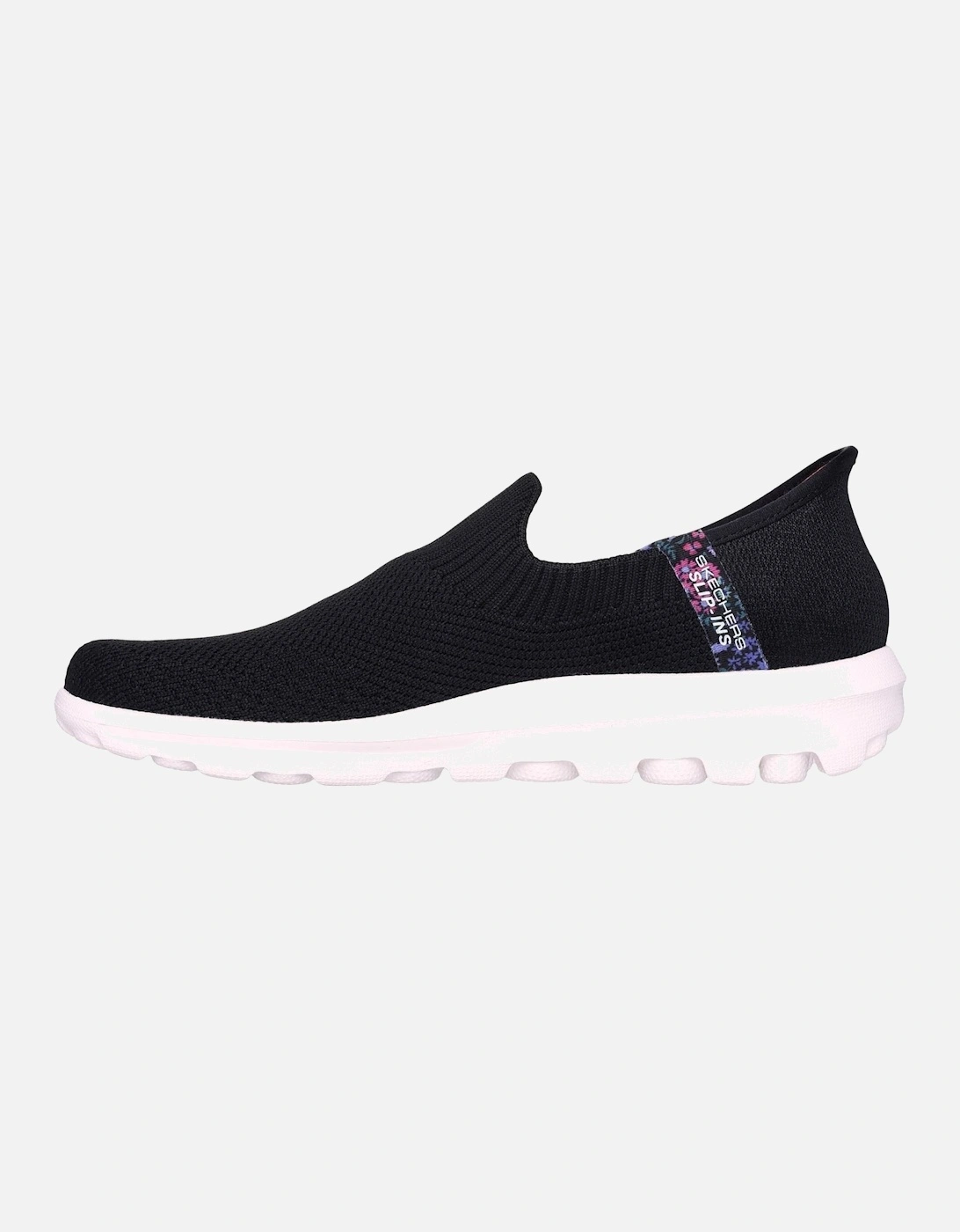 Travel Tahiti Sunset Textile Women's Black Trainers