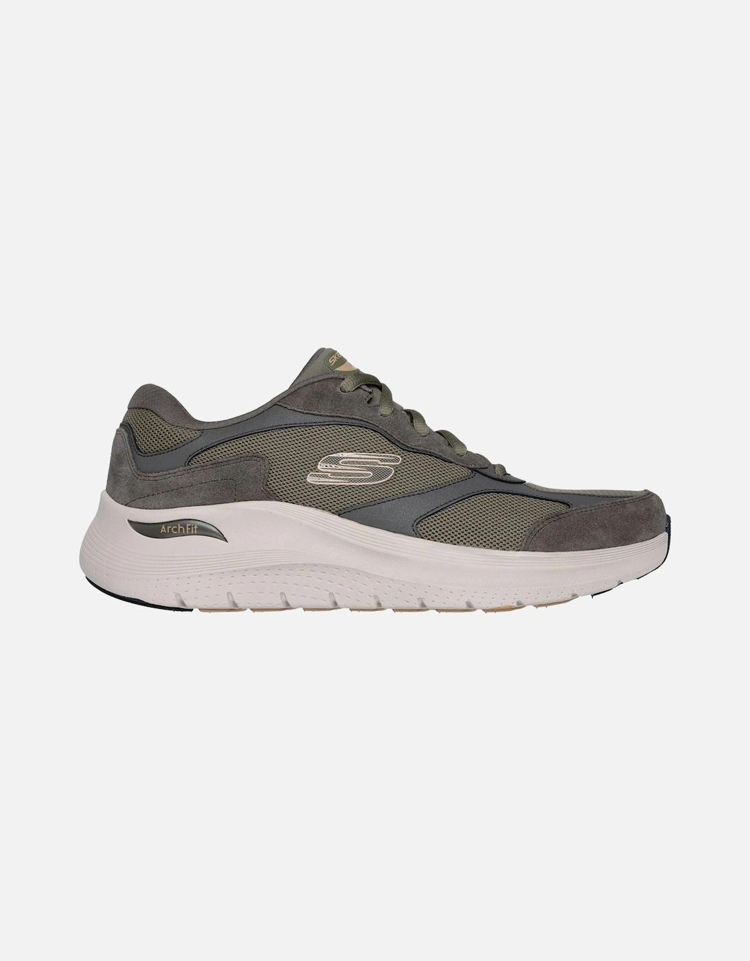 Arch Fit 2.0 The Keep Leather Men's Olive Trainers